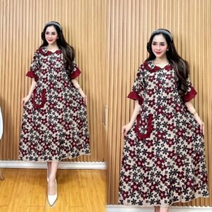 Daster Fuji  Model Rosa Busui Rayon Super