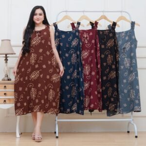Daster Yukensi Daun LD 115 Rayon