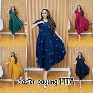 Daster Payung Pita Busui LD 110 Rayon