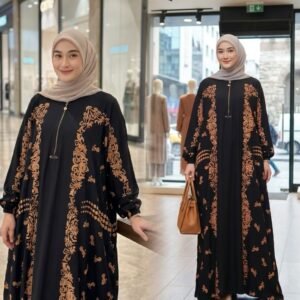 Kaftan Millatina Jumbo Rayon Super LD 150 PB 140 Busui