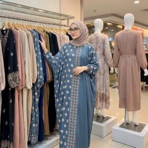 Kaftan Hanum Jumbo Rayon Super LD 160 PB 140 Busui