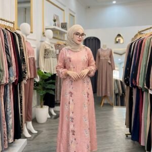 Gamis Cap Soft 02 Rayon Super LD 110 dan 120 PB 138 Busui