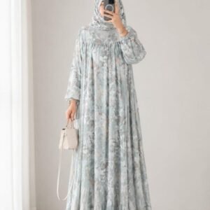 Gamis Set Hijab Amalia LD 120 Rayon Premium