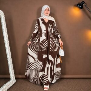 Kaftan Fahrani Jumbo Rayon Super LD 160 Busui